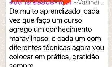 Depoimento de aluna 3
